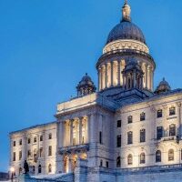 Rhode Island Statehouse in Providence, Rhode Island